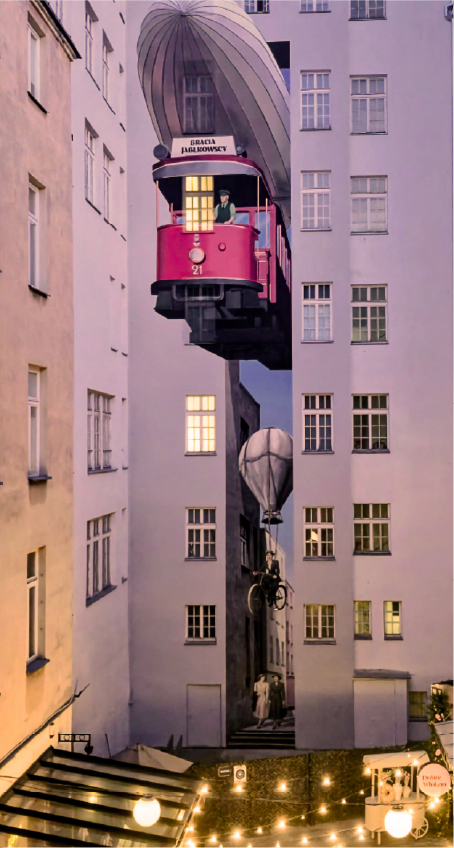 DTBJ Futurystyczny Mural